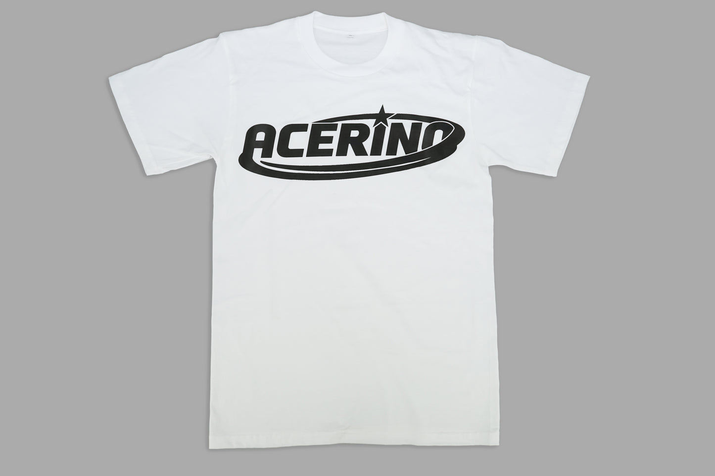 “ACERINO” White/Black print T-shirt